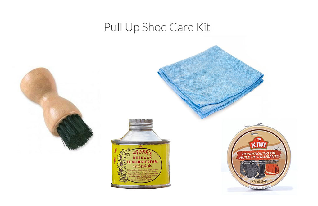 pull up shoe care kit