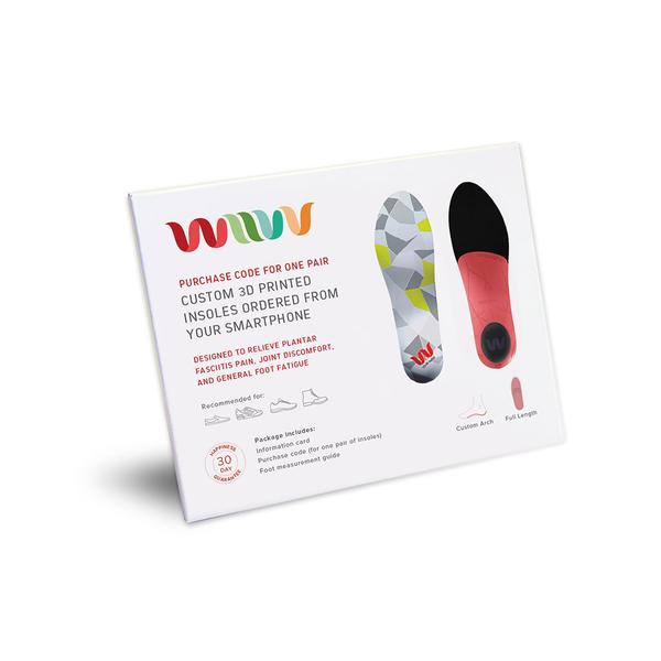 Wiivv Gift Pack for Full Length Insoles